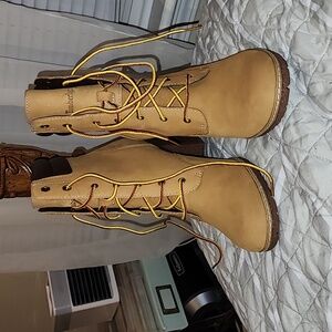 Timberland boots, NWOB, size 10.